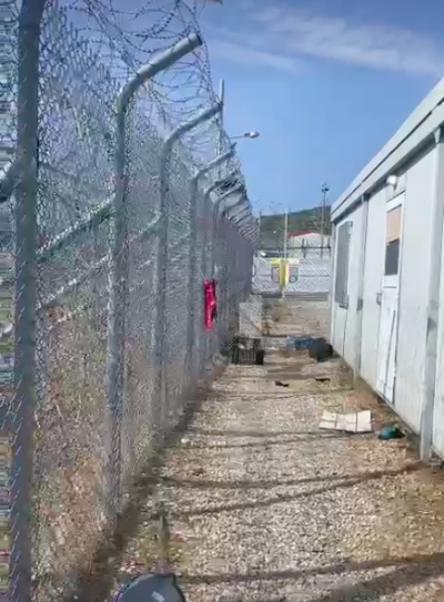 23/09: 154 people brought to Greece and then to prison. One person dead.